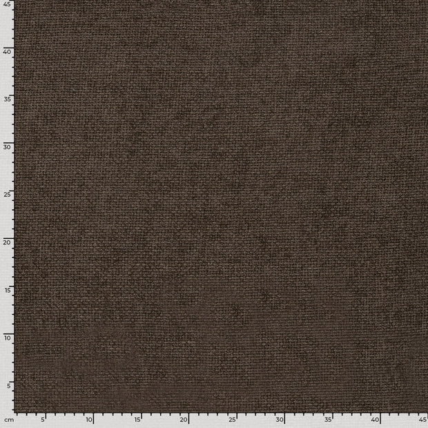 Chenille fabric Unicolour dyed 