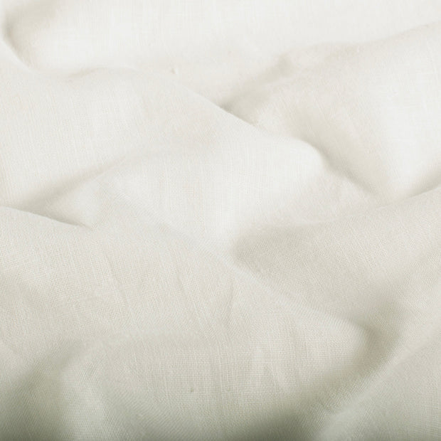 Linen fabric Unicolour Off White