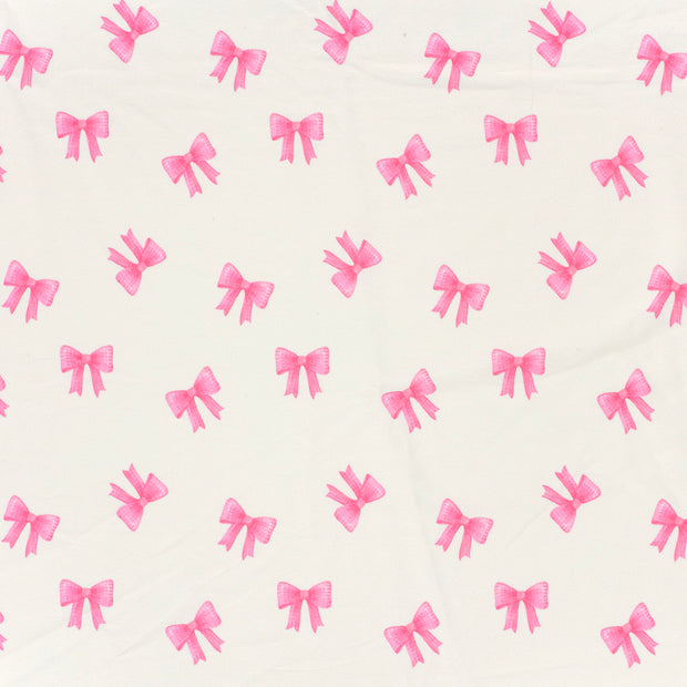 French Terry GOTS organic fabric Off White matte 