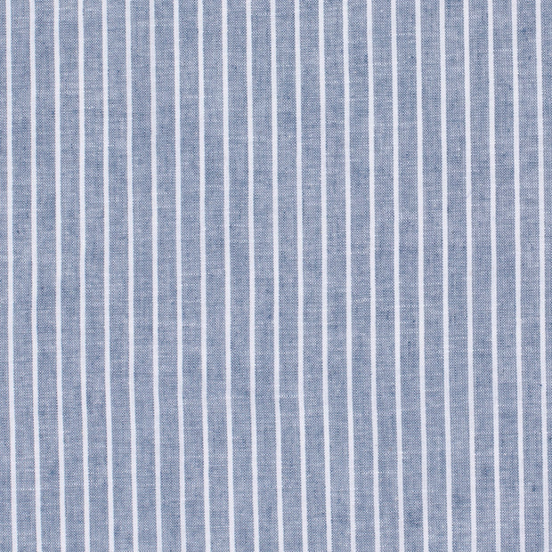 Chambré fabric Stripes Indigo