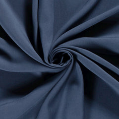 Viscose Poplin Unicolour Indigo