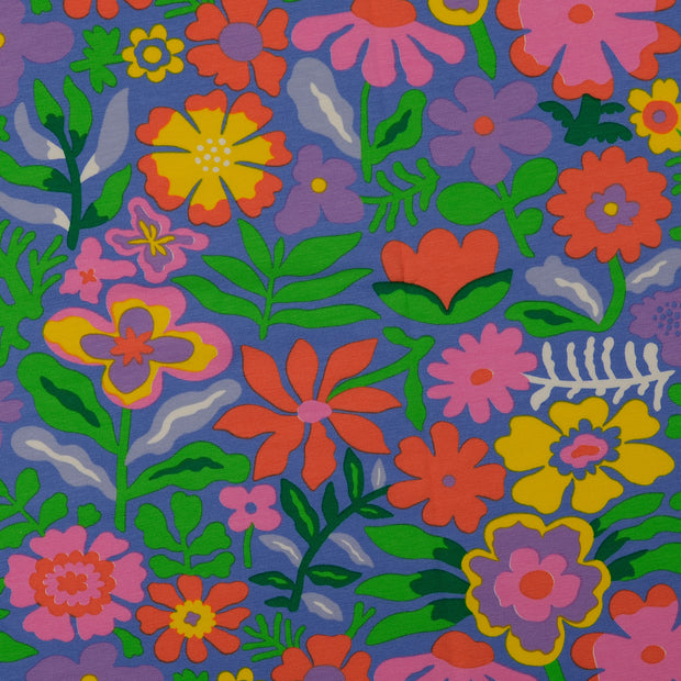 Jersey fabrik Blumen 