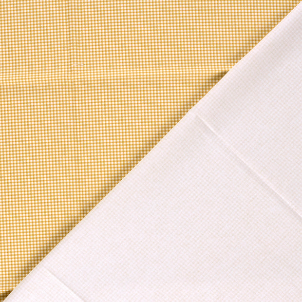 Cretonne fabric Checks digital printed 