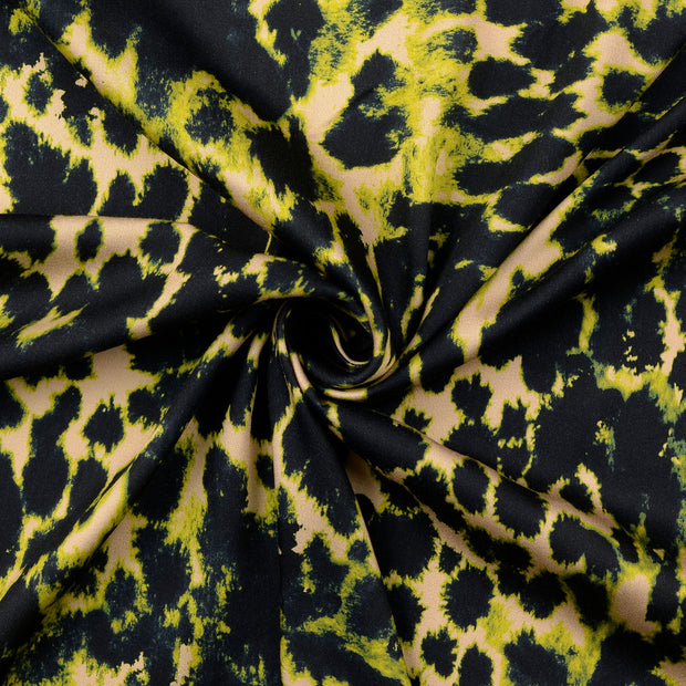 Viscose Satin fabric Green 