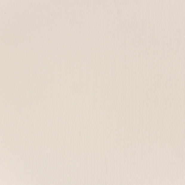 Rib Jersey fabric Ivory soft 