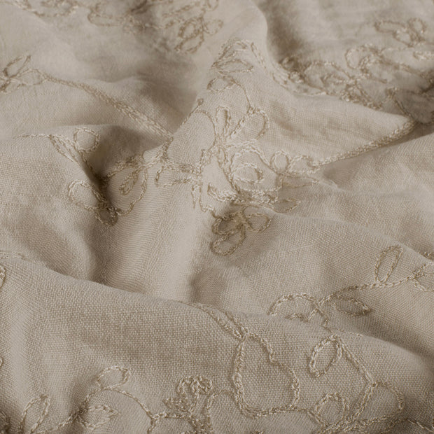 Geweben Polyester fabrik Uni Beige