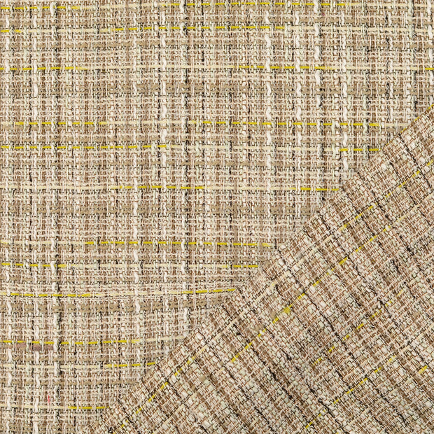 Bouclé fabric Multicolor yarn dyed 