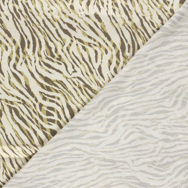 Viscose Satin fabrik Abstrakt bedruckt 