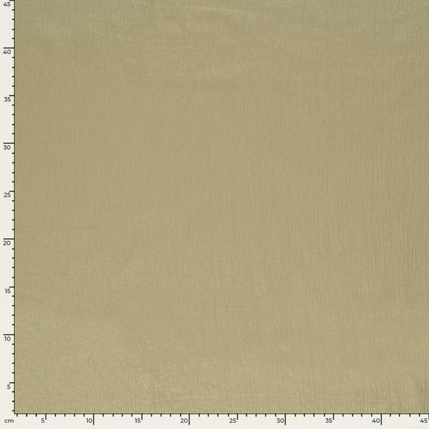 Knitted tissu Unicolore Vert Olive