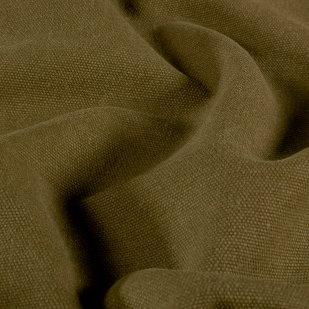Canvas fabric Unicolour Khaki Green