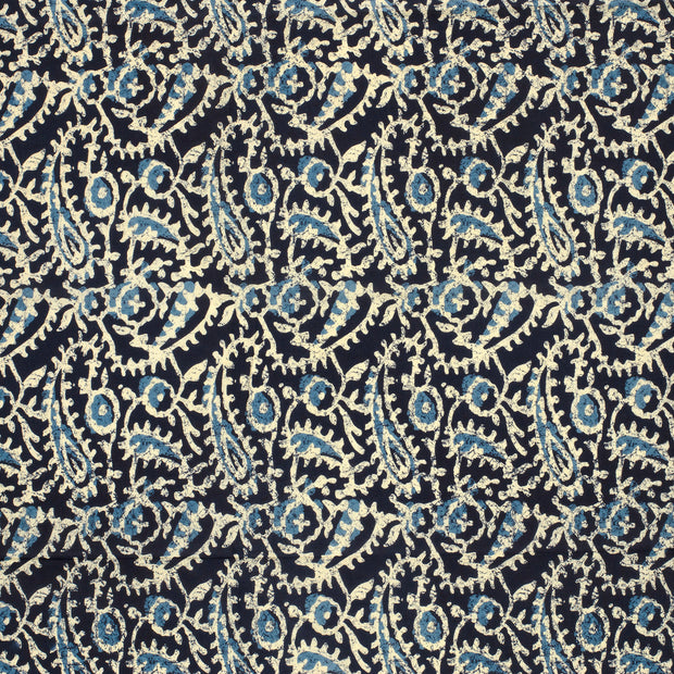 Voile fabrik Indigoblau 