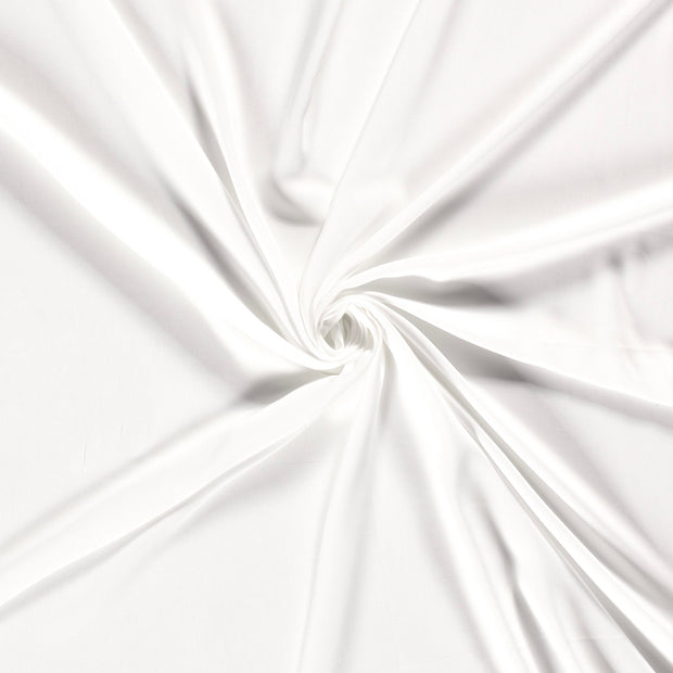 Bamboo Poplin fabric White 