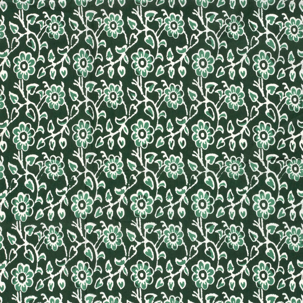 Voile tela Verde oscuro 