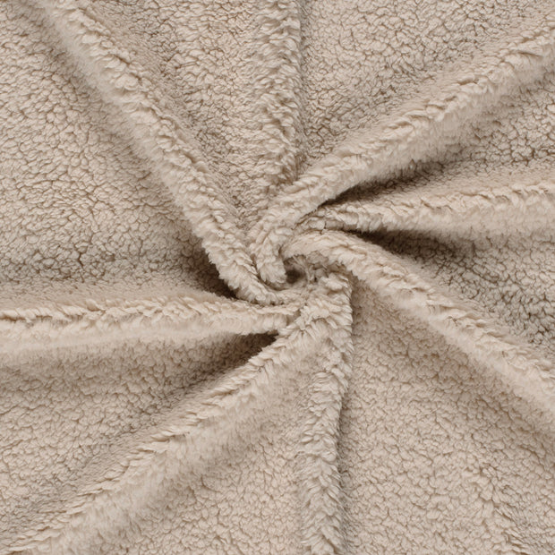Fake Fur fabric Beige 