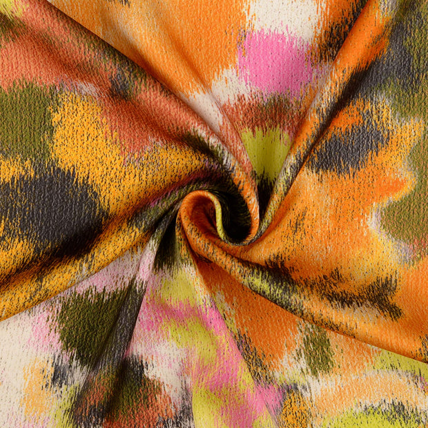 Viscose Satin fabric Multicolor 