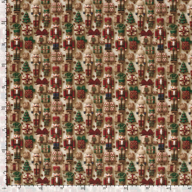 Cotton Poplin fabric Christmas 