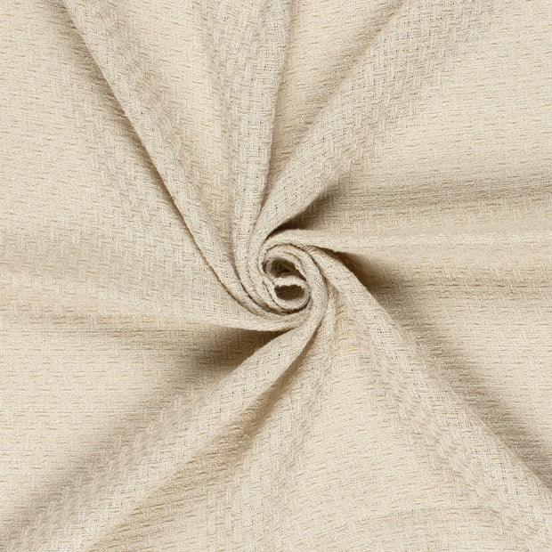Jacquard fabric Beige 