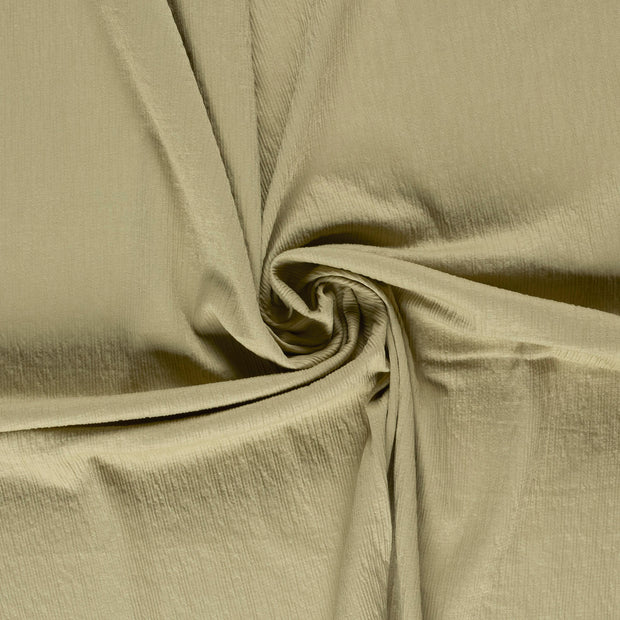 Knitted tissu Vert Olive peint 