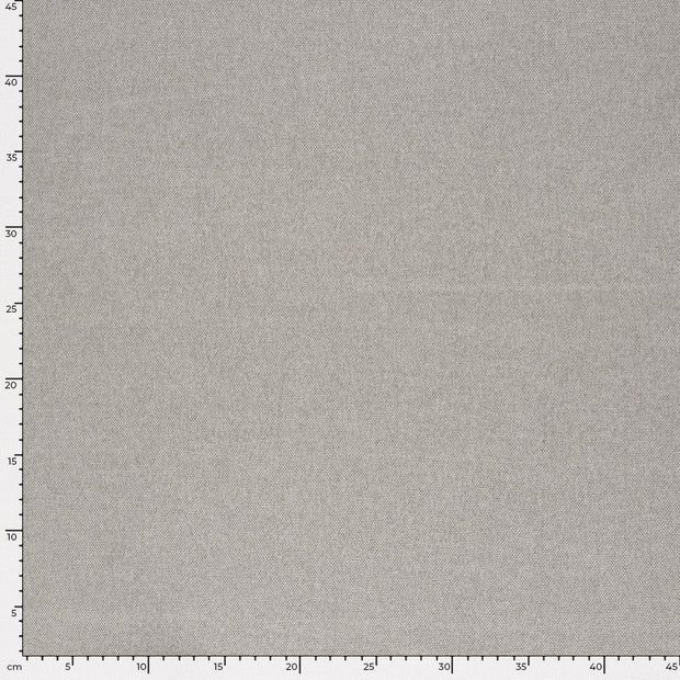 Panama fabric Unicolour Light Grey
