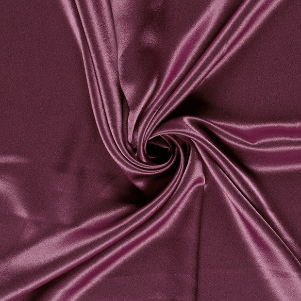 Satin Velvet fabric Magenta dyed 