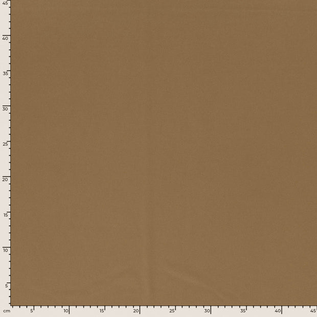 Crepe fabric Unicolour Camel