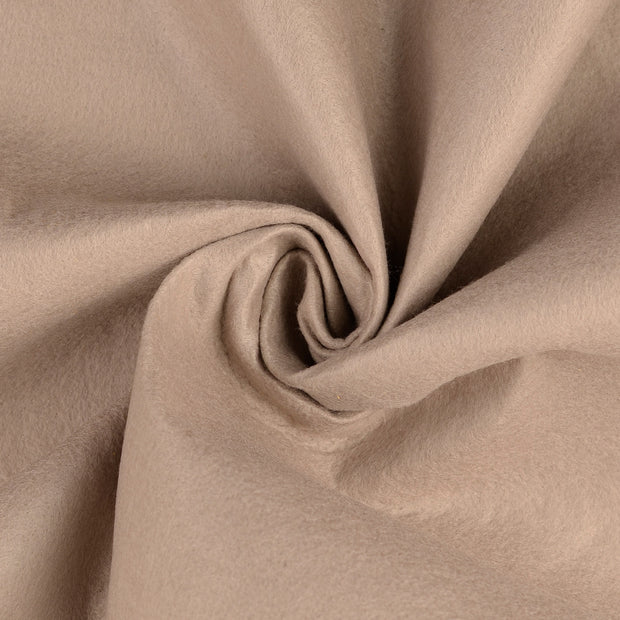 Felt fabric Beige 