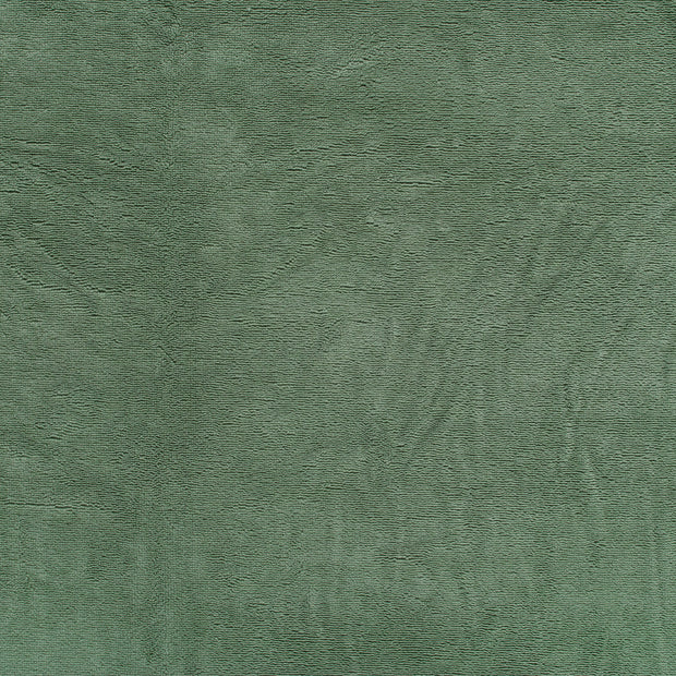 Bamboo Fleece fabric Khaki Green matte 