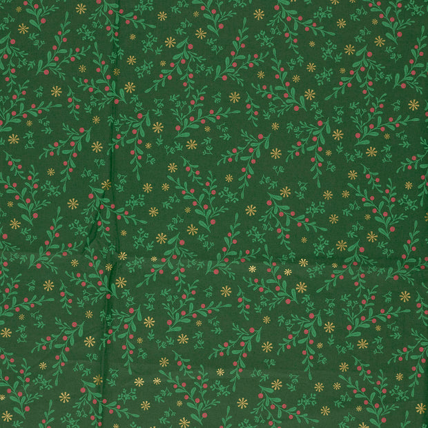 Cotton Poplin fabric Green 