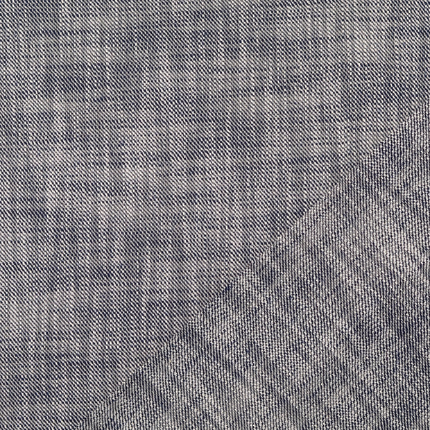  fabric Navy yarn dyed 
