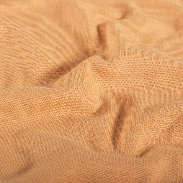 Cuff Material GOTS organic fabric Unicolour Salmon