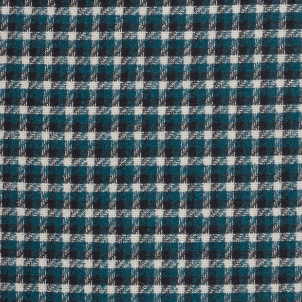 Jacquard fabrik Petrol texturiert 