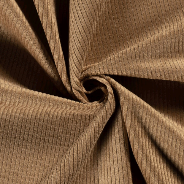Corduroy 4.5w fabric Unicolour Camel