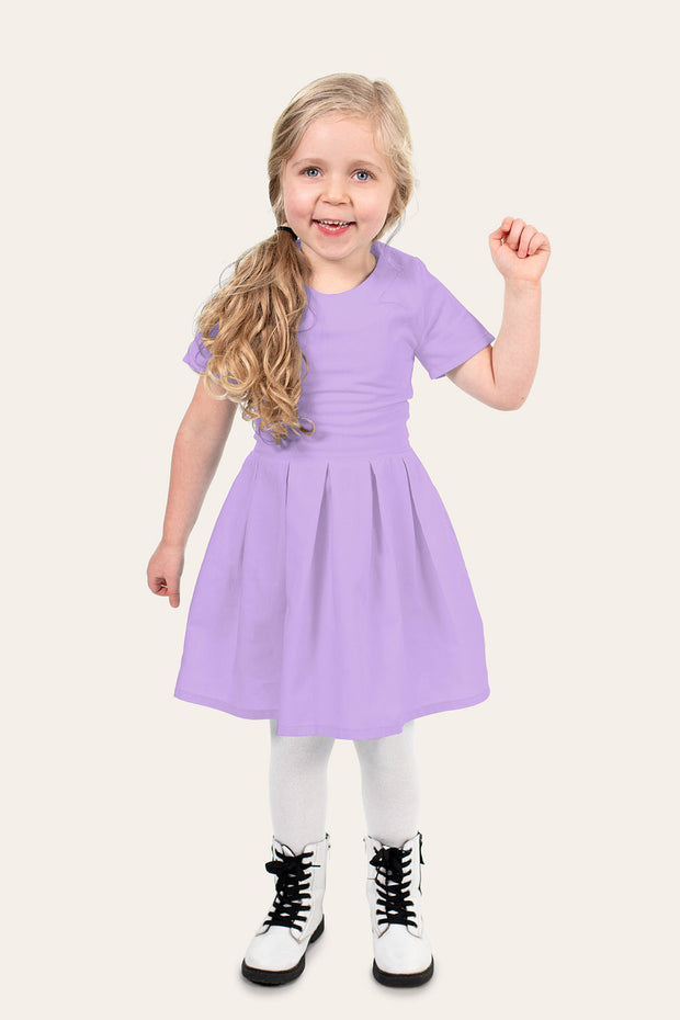 Viscose Poplin fabric Unicolour Lila