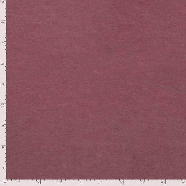 Linen fabric Unicolour Mauve