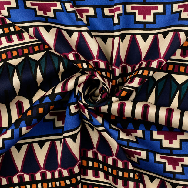 Viscose Satin fabric Multicolor 