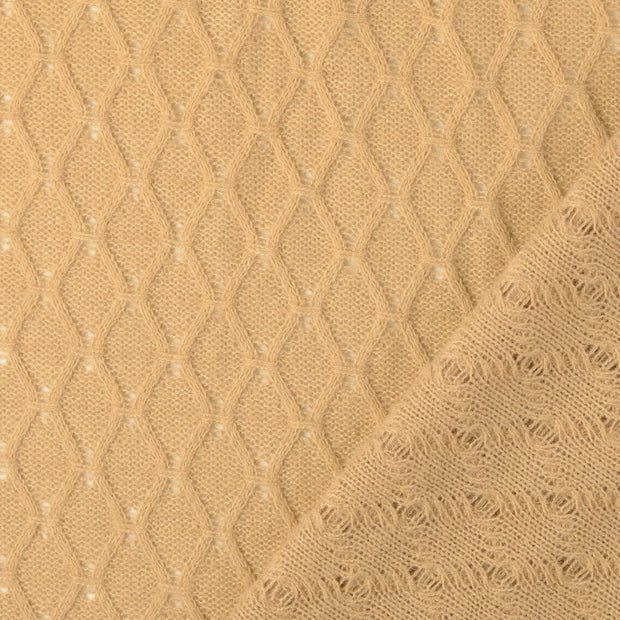 Geweben Polyester fabrik Beige garngefärbt 