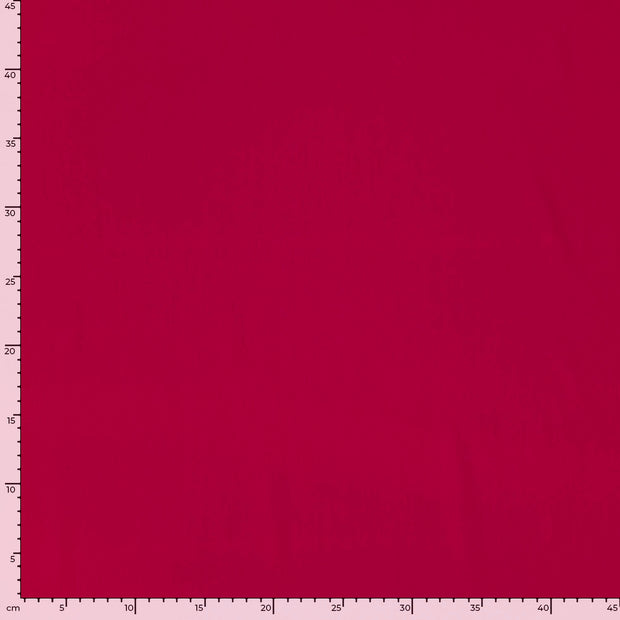 Bamboo Poplin fabric Unicolour Fuchsia