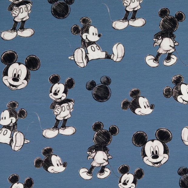 Jersey fabric Baby Blue 