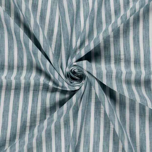Woven Polyester fabric Petrol printed 