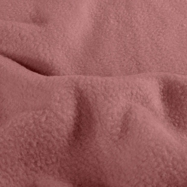 Polar Fleece fabric Unicolour Old Pink