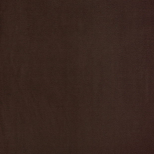 Polar Fleece fabric Dark Brown soft 