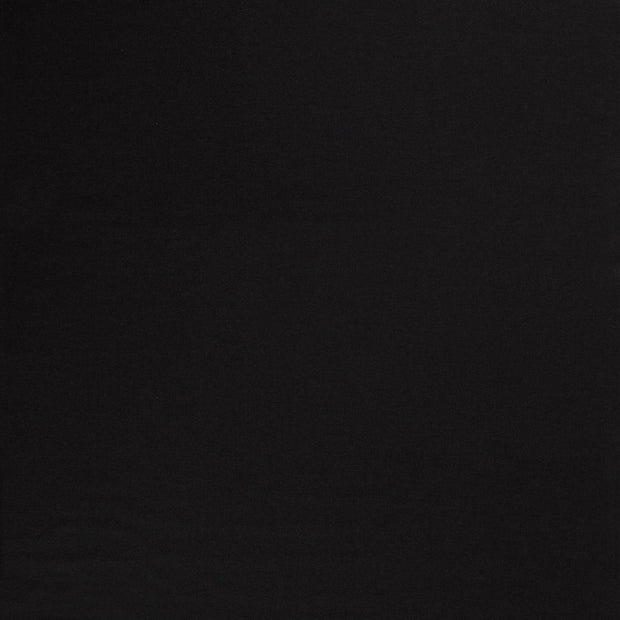 Viscose Lin Chaine et Trame tissu Noir mat 
