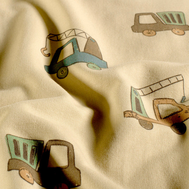 French Terry tissu tracteurs 