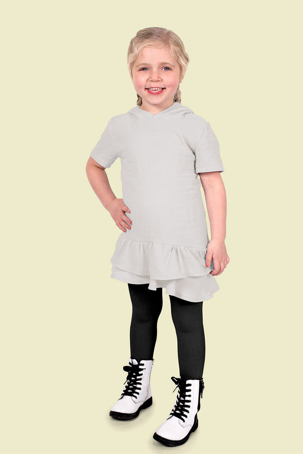 Muslin fabric Unicolour Light Grey