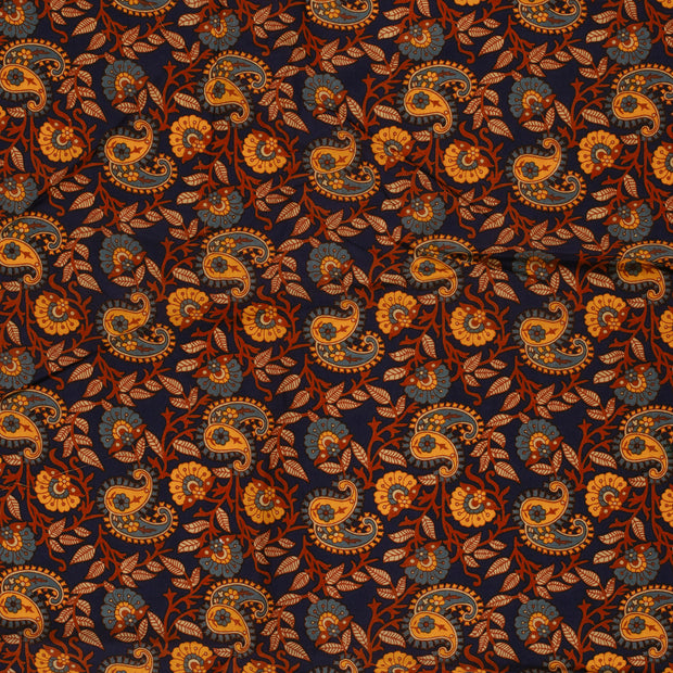Voile fabric Navy 