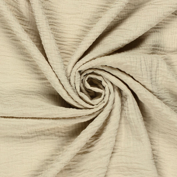 Geweben Polyester fabrik Uni Beige