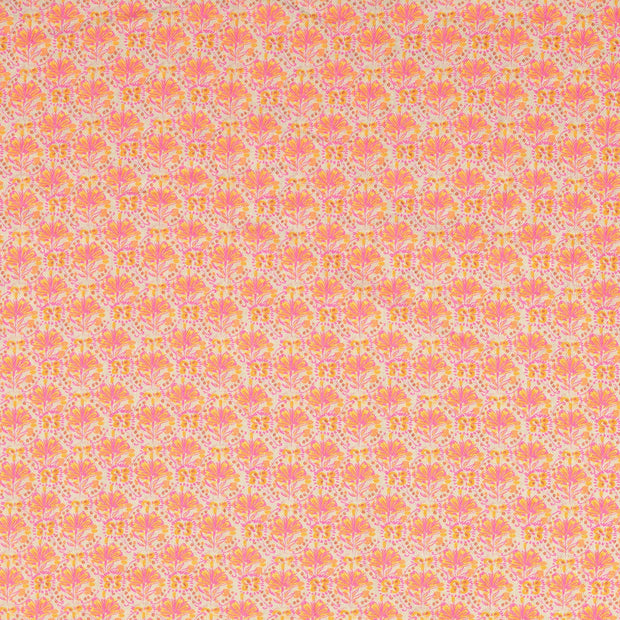  fabric Flowers Orange