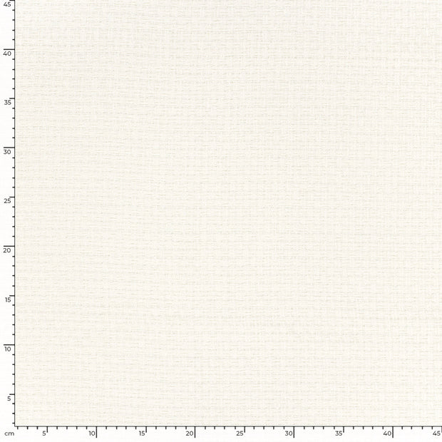 Jacquard fabric Unicolour Off White