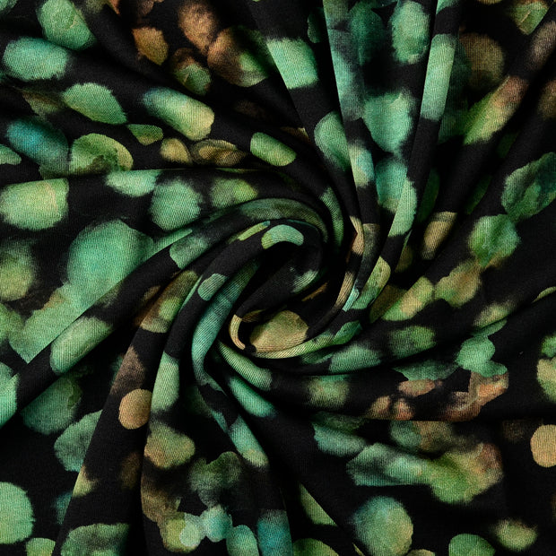 Jersey fabric Olive Green 