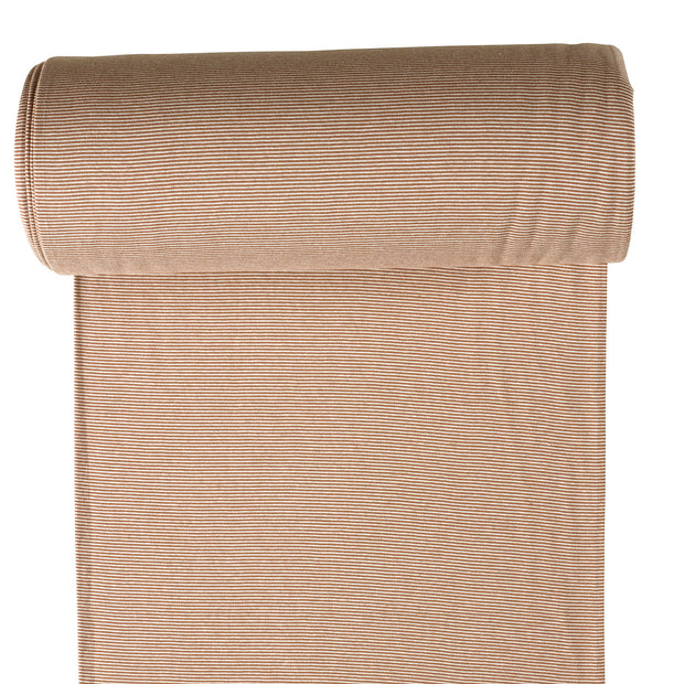 Cuff Material Yarn Dyed fabric Camel matte 
